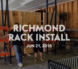 richmond rack installation backpacks of love